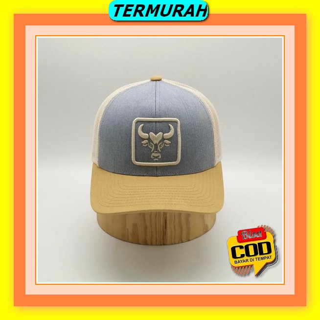 Topi Pria Distro Original Topi Baseball Pria Trucker Hat Snapback Jaring Ork689 Hexlogtype Maroon To