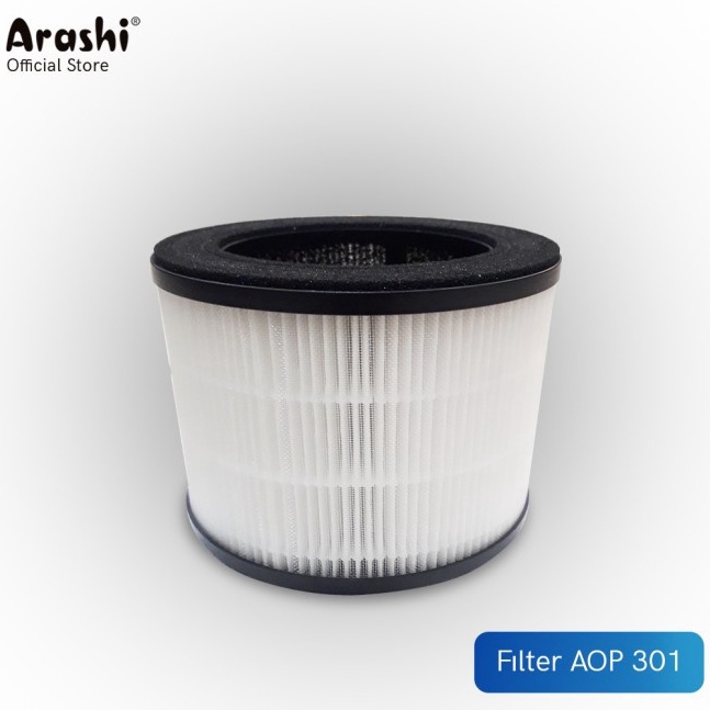 Arashi Filter AOP 301 Air Purifier Ruangan Portable HEPA 13 Filter UV-A Ion