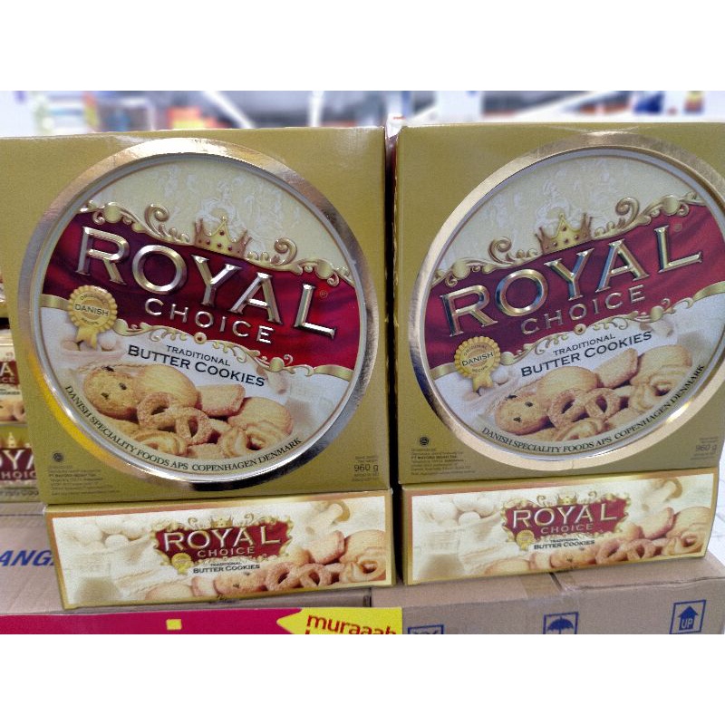 

ROYAL CHOIS BUTTER COOKIES 900GR