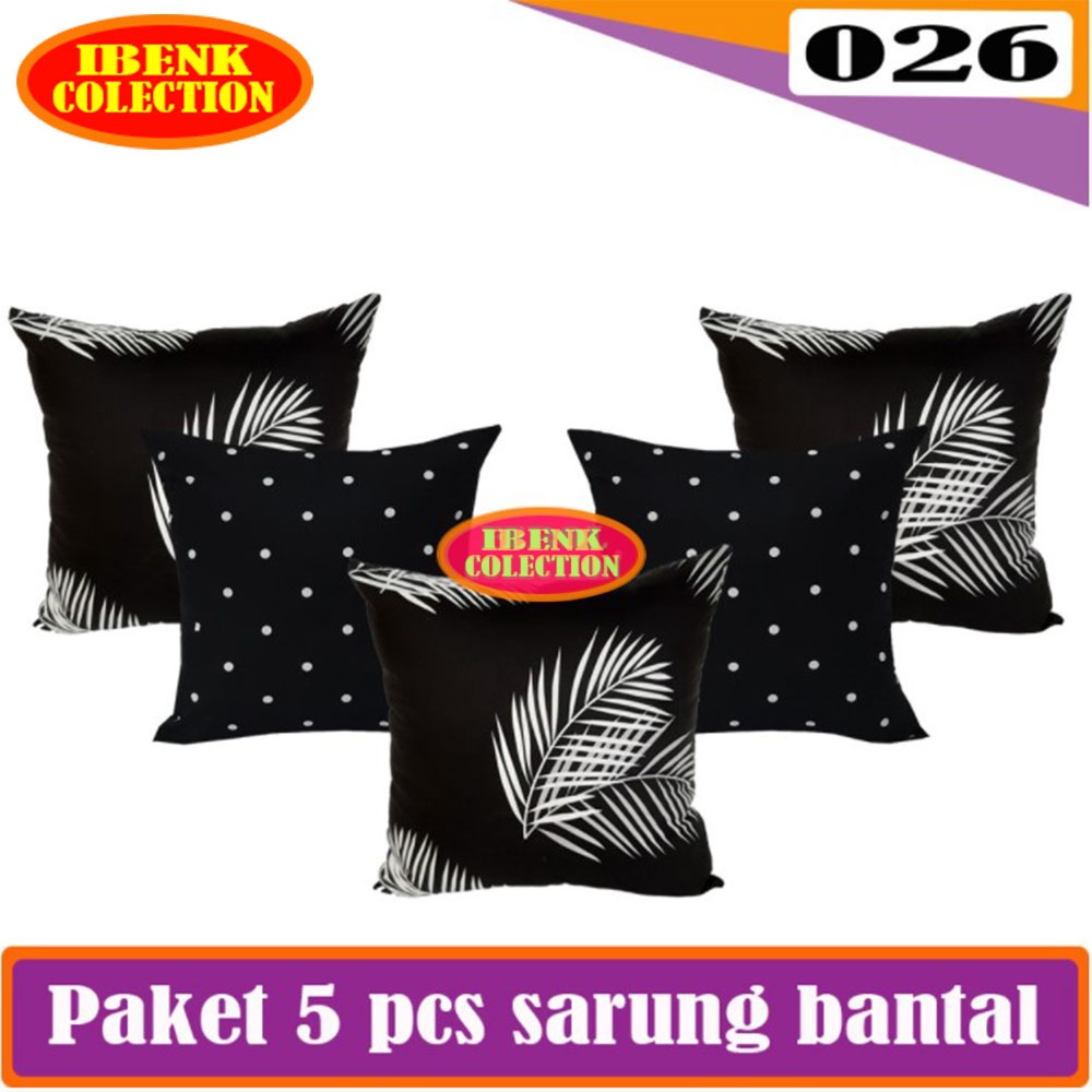 New arrival - 50X50 Paket sarung bantal Sofa / Sarung Bantal Sofa /Bantal Sofa