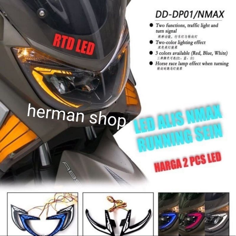 alis lampu nmax old audi / alis lampu depan nmax old audi