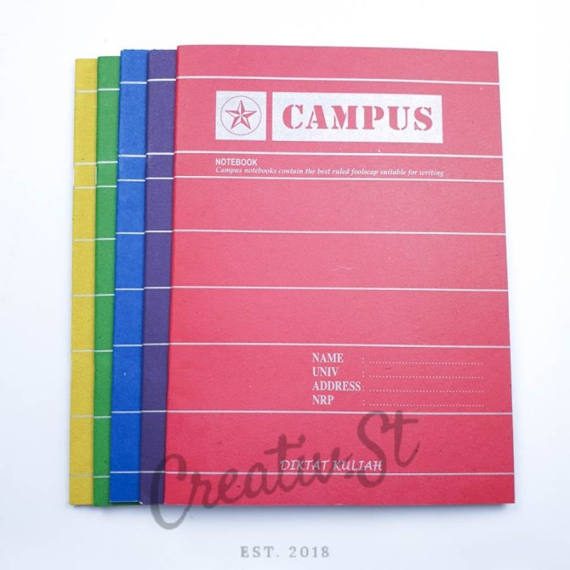 

Campus buku tulis Diklat kuliah