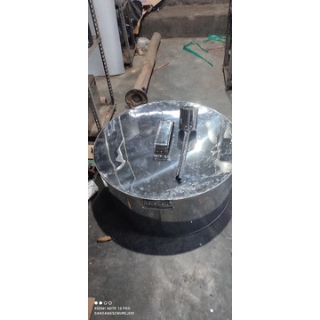 dandang es semangka ukuran diameter 70 tinggi 50 plus gayung