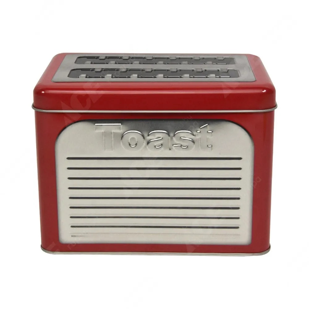 ACE Krishome Kotak Penyimpanan Toaster Design - Merah