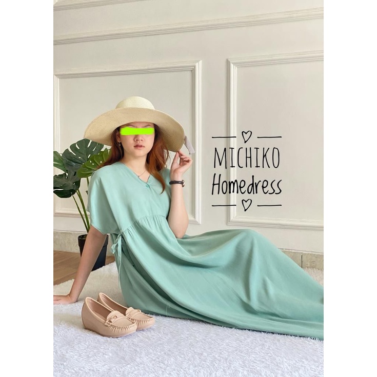 HOMEDRESS/ MICHIKO KIMONO/ KIMONO DRESS/ DASTER KIMONO/ DASTER BUSUI/ DASRTER RAYON/ DASTER POLOS