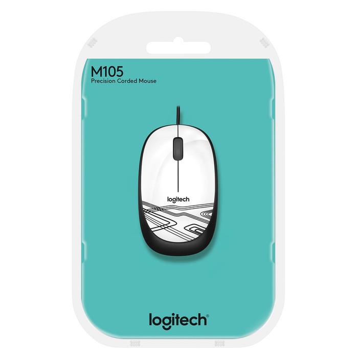 Terbaik Logitech Mouse M105 Usb / Mouse Kabel M 105 Original Murah