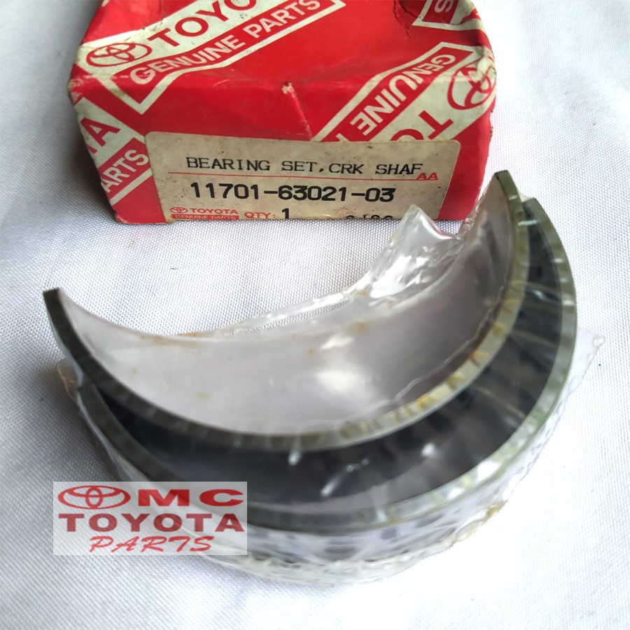 Metal Duduk Bearing Crankshaft Standar Celica Corona 11701-63021-03