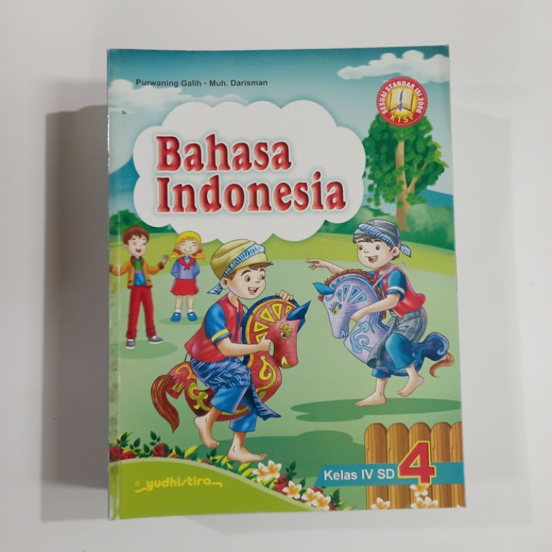 BAHASA INDONESIA SD/MI KELAS 2,3,4 KTSP YUDISTIRA