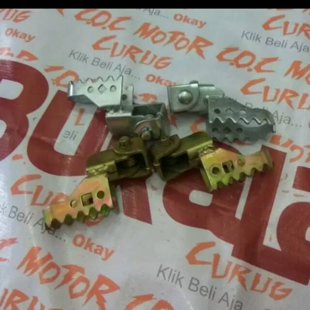 FOOTSTEP STEP CROSS TRAIL GRASSTRACK KECIL MOTOR JUPITER VEGA SUPRA MODIF CUSTOM