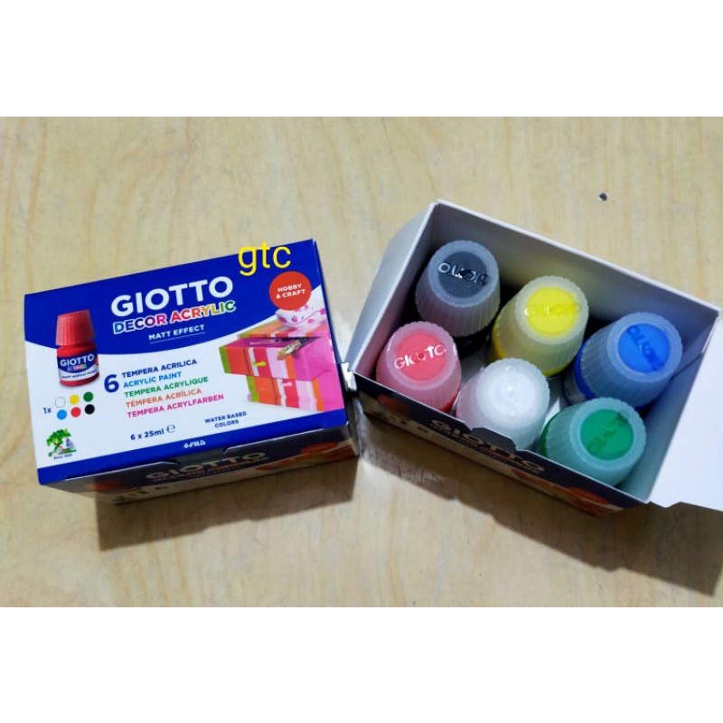 

Cat Air Giotto Decor Acrylic 6 warna