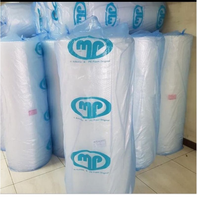 

Bubble wrap merk MP 1.25mx50m berat 3,3kg