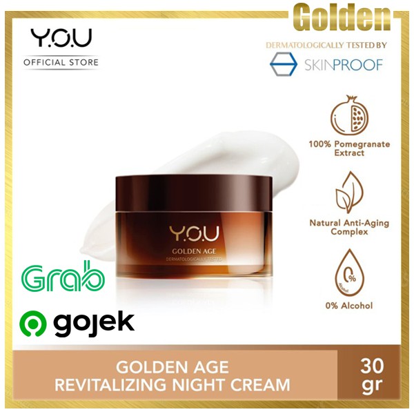 YOU Golden Age Revitalizing Night Cream 30g 18g Original