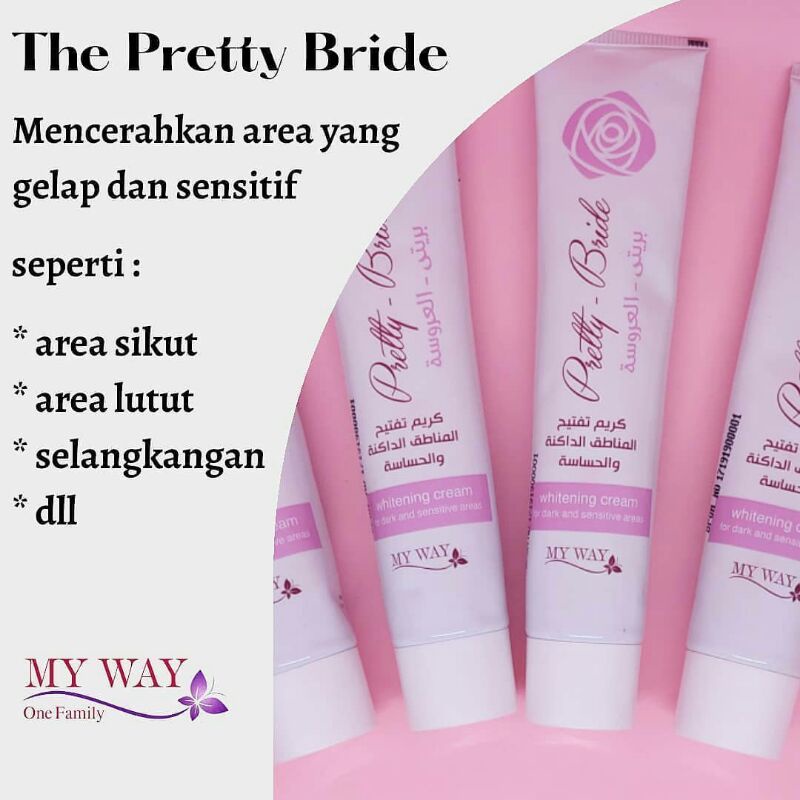 Pretty Bride My Way, Pencerah area sensitif