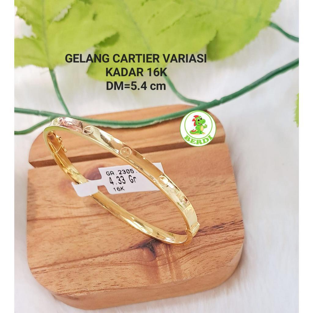 Gelang cartir wanita dewasa kadar 700 16k