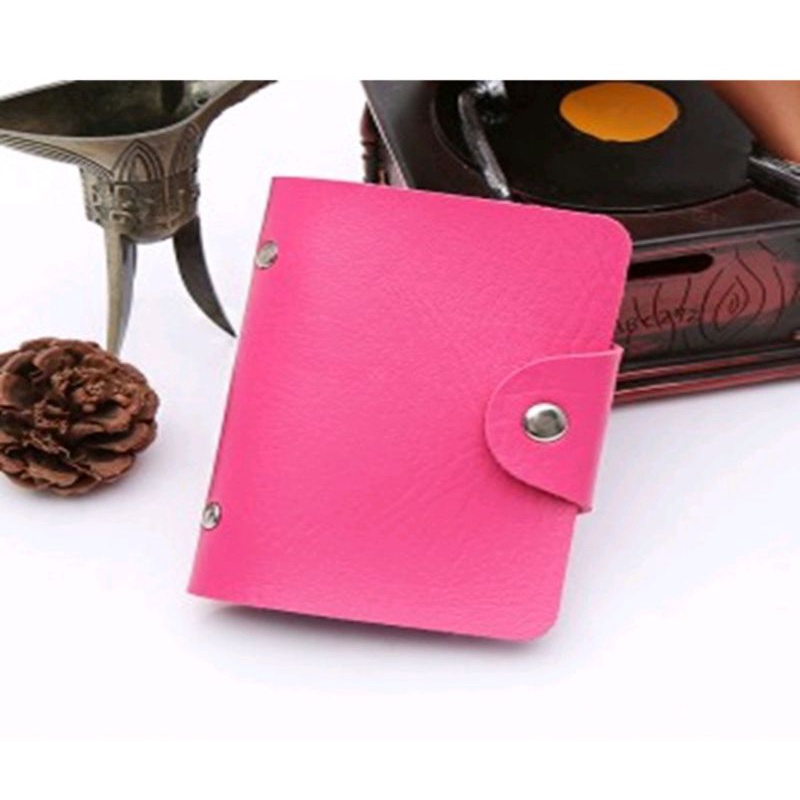 Dompet Kartu Pink Fanta