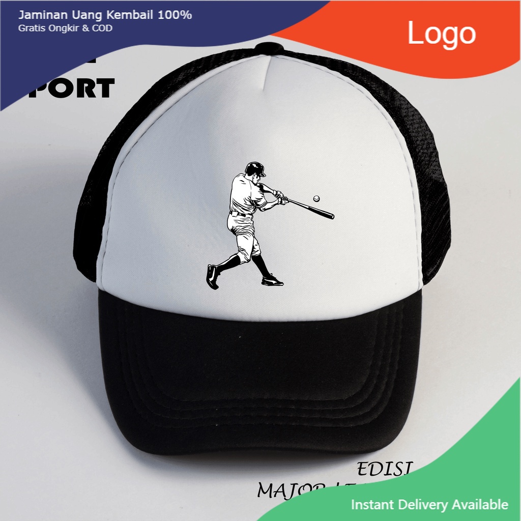 TOPI TRUCKER / TOPI / TOPI BASEBALL / TOPI CUSTOM / TOPI JARING / TOPI MLB joeragants
