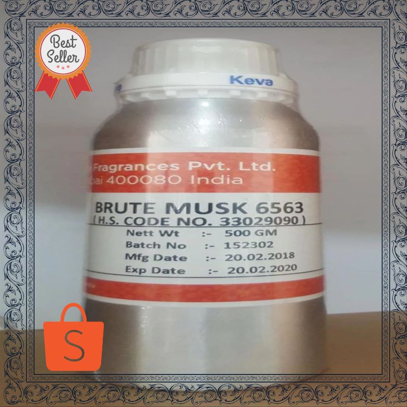 Termurah brute musk 6563 keva atau kasturi kijang 500 grams packing original india Terlaris