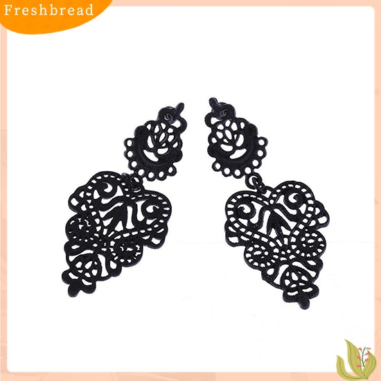 [Fresh] Anting Panjang Model Vintage Bohemia Hollow untuk Wanita