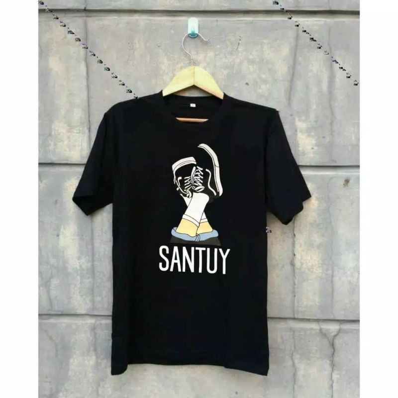 BAJU KAOS PRIA WANITA SANTUY / BAJU KAOS OBLONG SUNDA BAJU KAOS MURAH BAJU KAOS PROMO BAJU KAOS KEREN