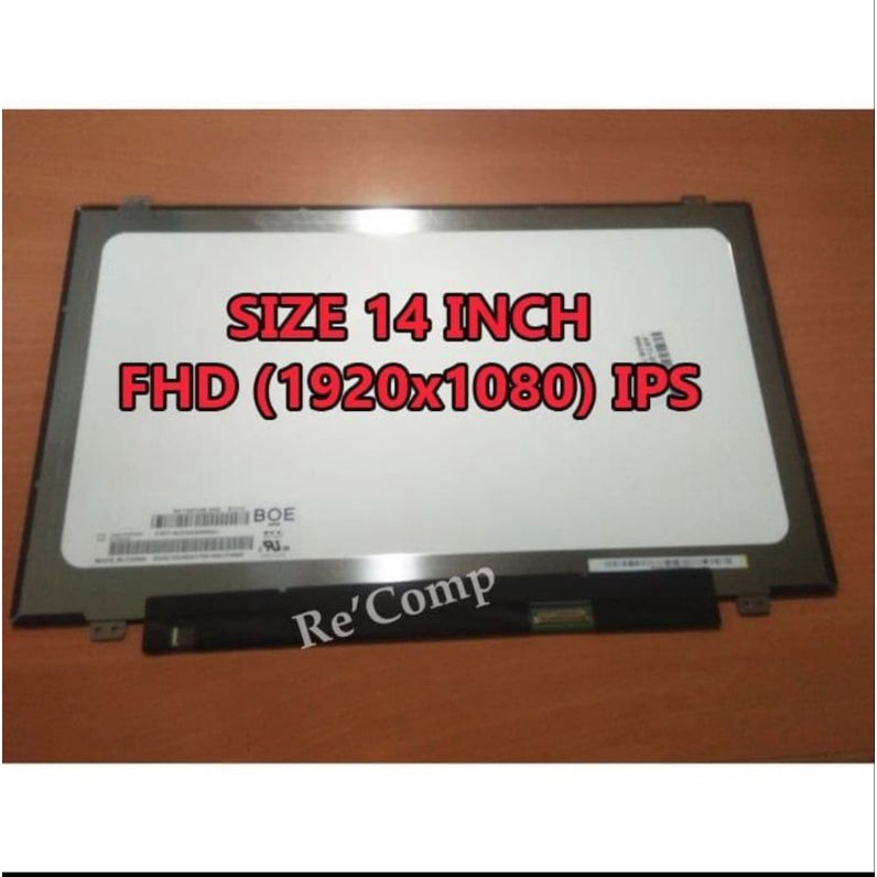 LAYAR LED LCD LENOVO THINKPAD T460S T470 T470S T480 T480S L480 FULL HD IPS