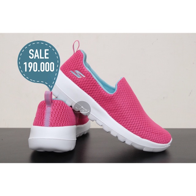 skechers go walk joy pink