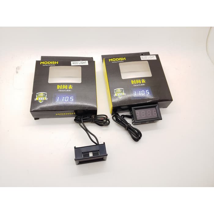 Murah Jam Digital Motor Universal Merk Modish Diskon