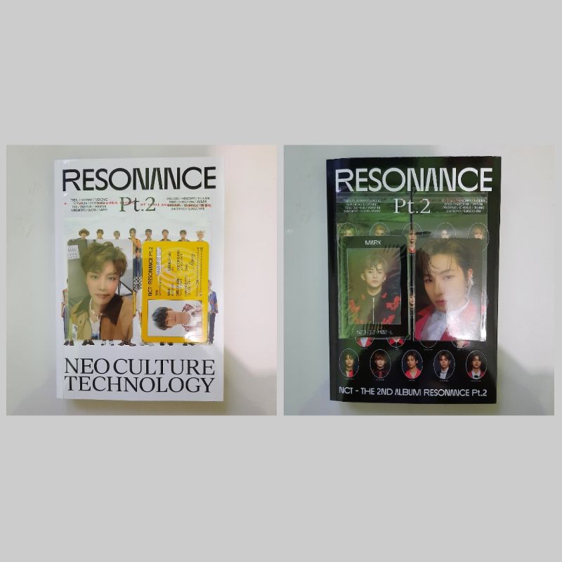 NCT 2020 RESONANCE PT.2 ALBUM  FULLSET UNSEALED PHOTOCARD PC ID TAEIL DOYOUNG MARK RENJUN