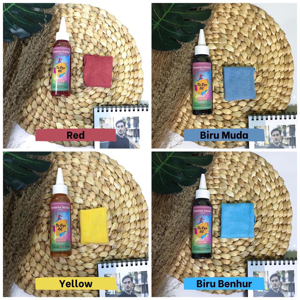 

GROSIR Pewarna TIE DYE KIT 250ml Reseller Promo