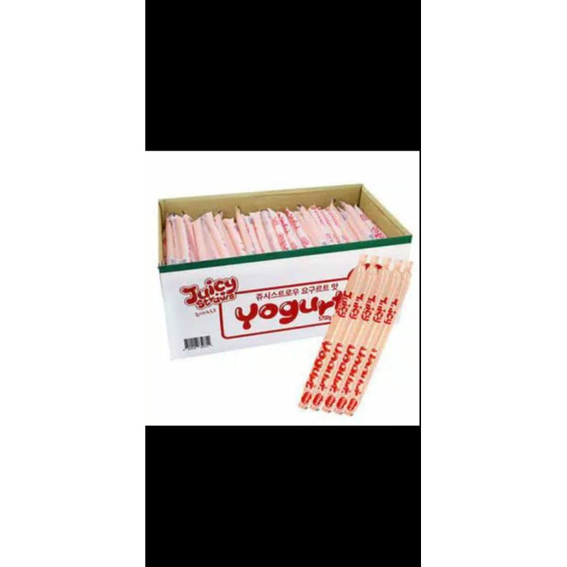 Camilan Korea - Yakult Jelly Stick / Straw