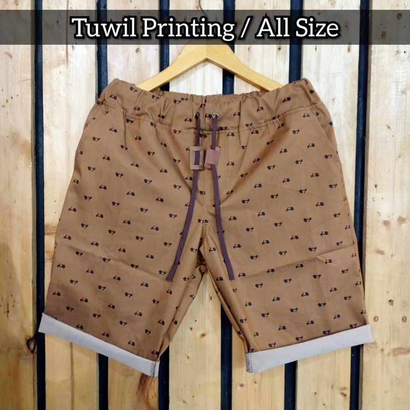 celana polkadot celana pantai surfing cowok celana original