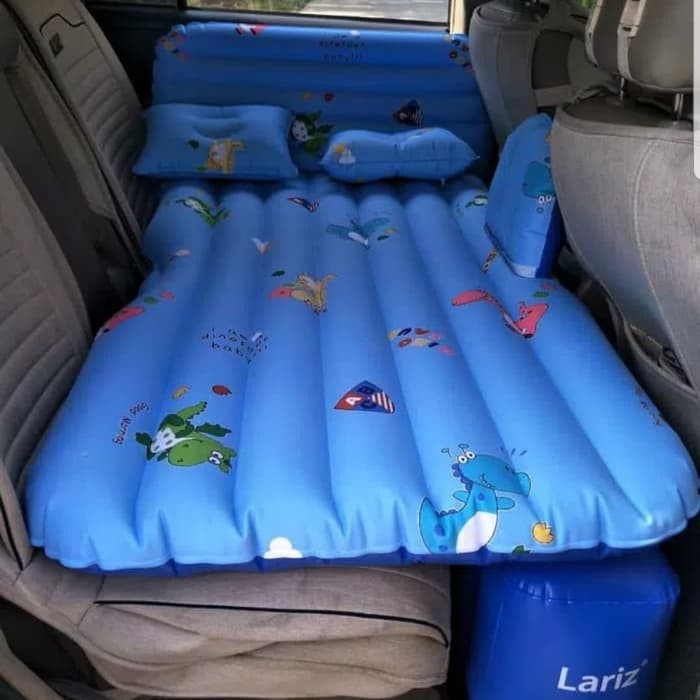 Cuci Gudang Kasur Mobil KARTUN Matras Mobil Dgn Bantalan Pengaman KARAKTER