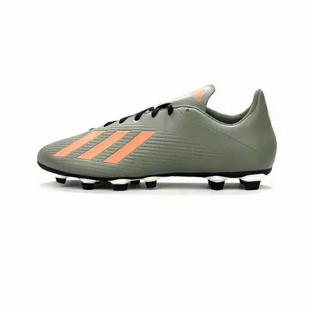 SEPATU BOLA ADIDAS X 19.4 FG LEGGRN SORANGE CWHITE VERHER