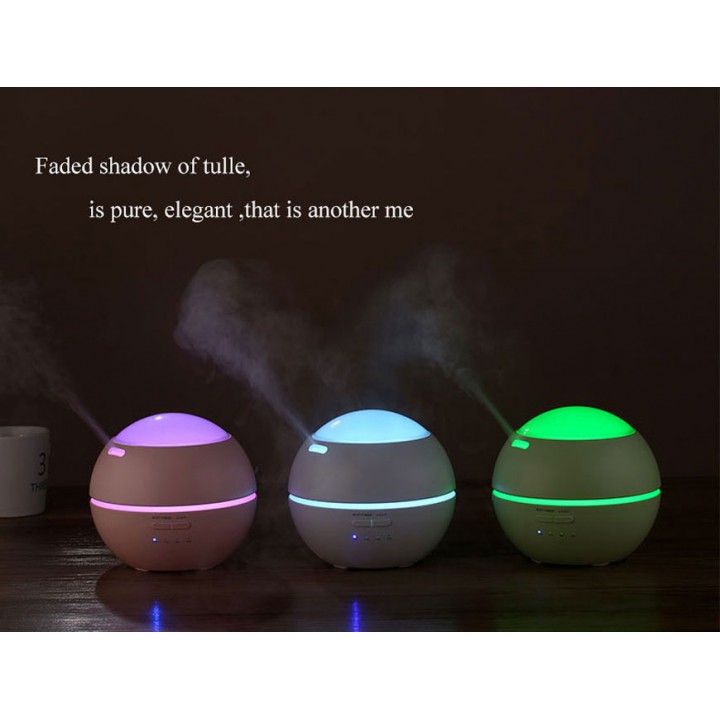 Romantic Projection Light and Shadow Humidifier 7 Colors LED - Kapasitas 150ml