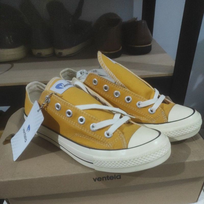 sepatu Ventela 70s yellow original