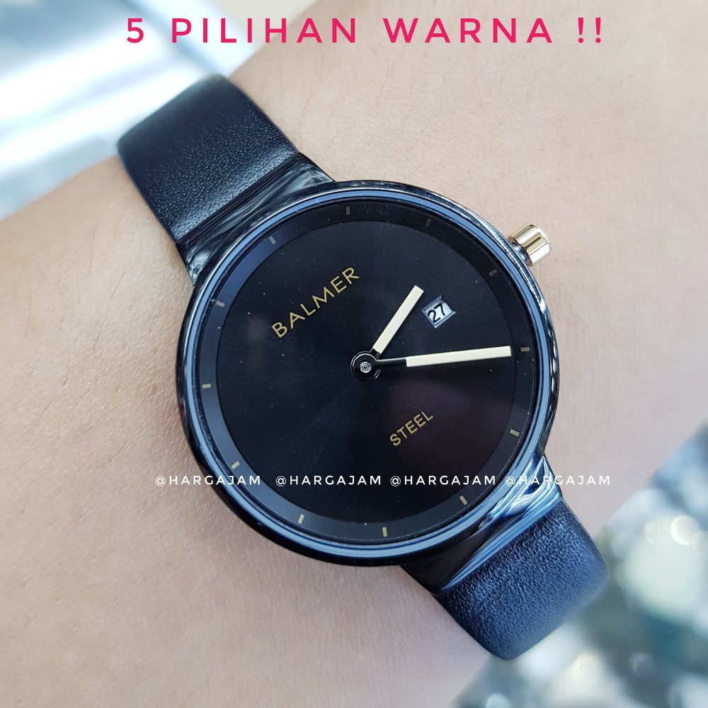 Jam Tangan Wanita Balmer Original by hargajam Cewek Ori Anti Air Water Resist Kulit Asli