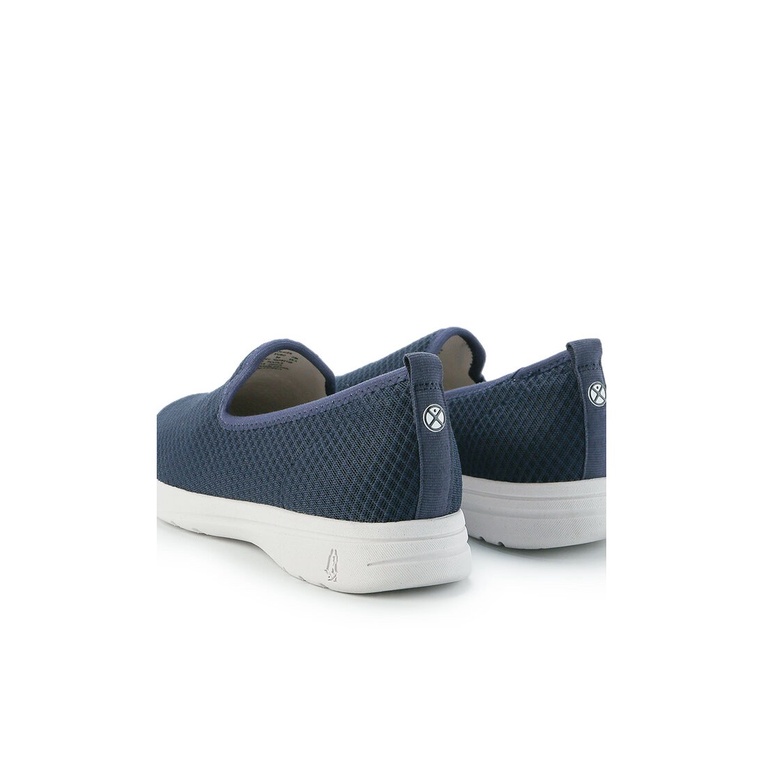 SEPATU SLIP ON WANITA HUSH PUPPIES ORIGINAL CASUAL BRANDED NAVY HW15