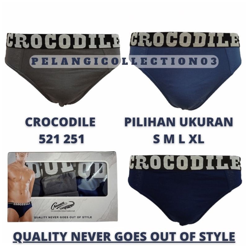 CELANA DALAM PRIA CROCODILE 521 251 (ADA BIG SIZE)