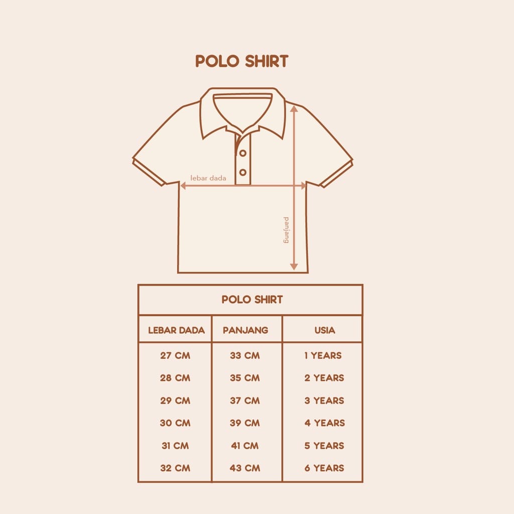 Polo Shirt (0-6 Tahun) Booyah Baby &amp; Kids Kaos Polo Anak