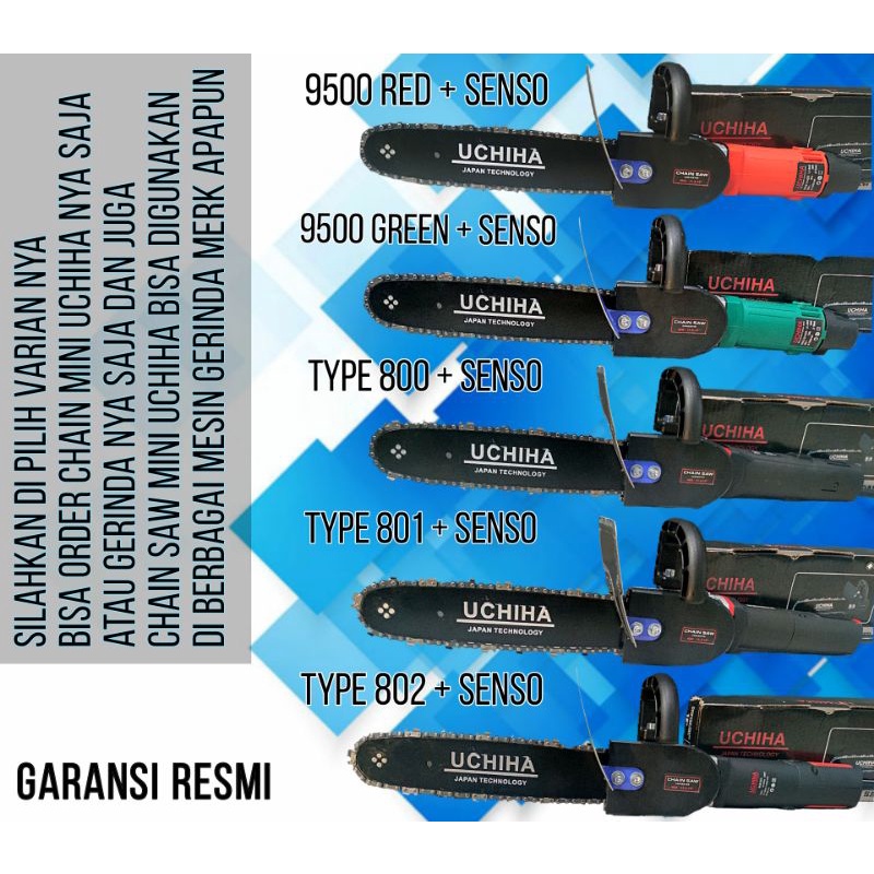 paket komplit gerinda chainsaw mini mesin gerinda plus converter chain saw gergaji potong