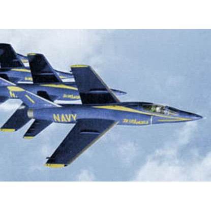 DIY Miniatur Papercraft Pesawat Grumman F11F-1 Tiger Short Nose