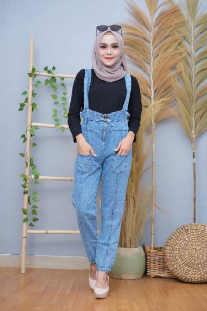 OVERALL CELANA JEANS WASH