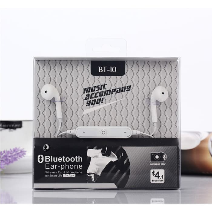 Terbaru FH008 Handsfree Bluetooth Headset Earphone BT 10 Stereo   hf