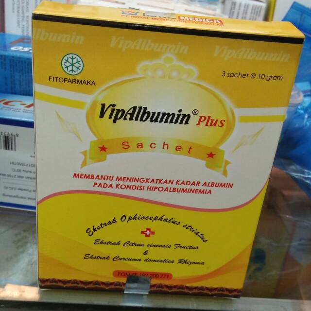 Vip Albumin sachet / box