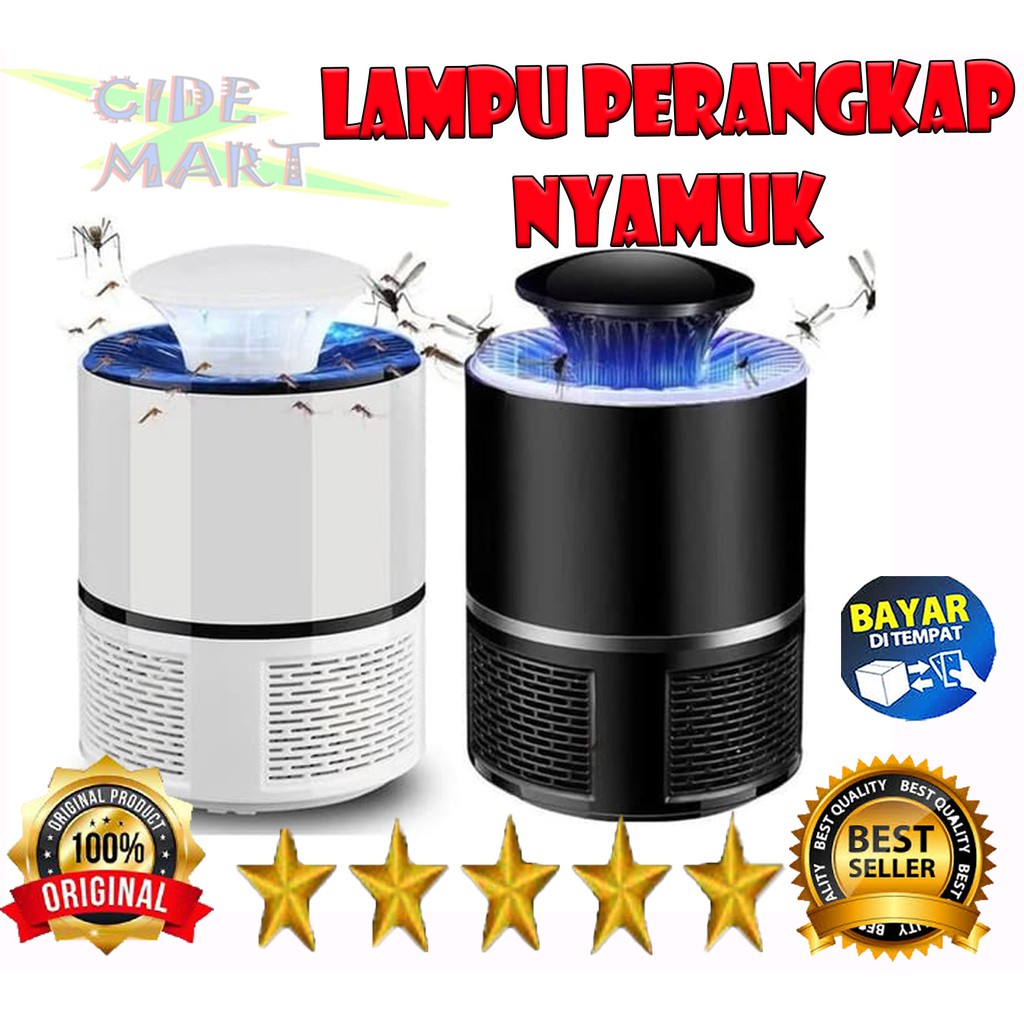 PERANGKAP NYAMUK SERBAGUNA / ALAT PENANGKAP NYAMUK/ PEMBUNUH NYAMUK/ MOSQUITO KILLER LAMP