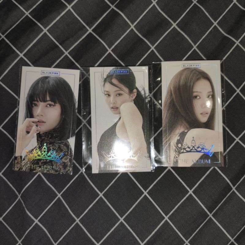Photocard BLACKPINK The Album POB YG Select Lisa Jisoo Jennie