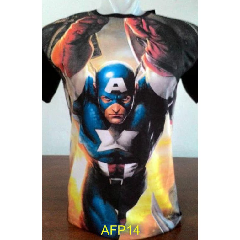 Kaos Fullprint Anime Superhero