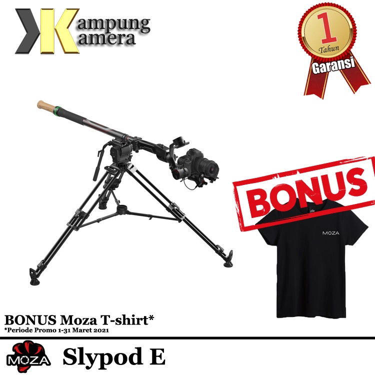 Moza Slypod E Motorized Monopod Garansi Resmi PT. DENKA PRATAMA