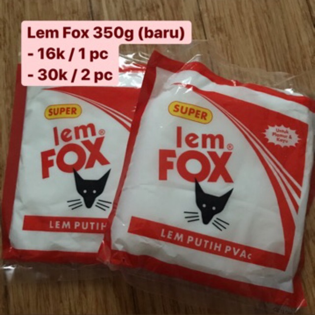 

Lem Fox 350g