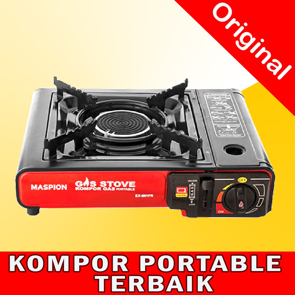 Kompor Portable Gas Maspion EX - 801FR Kompor Bagus