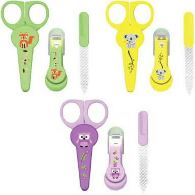 Gunting kuku bayi Babysafe Manicure Set RKM102